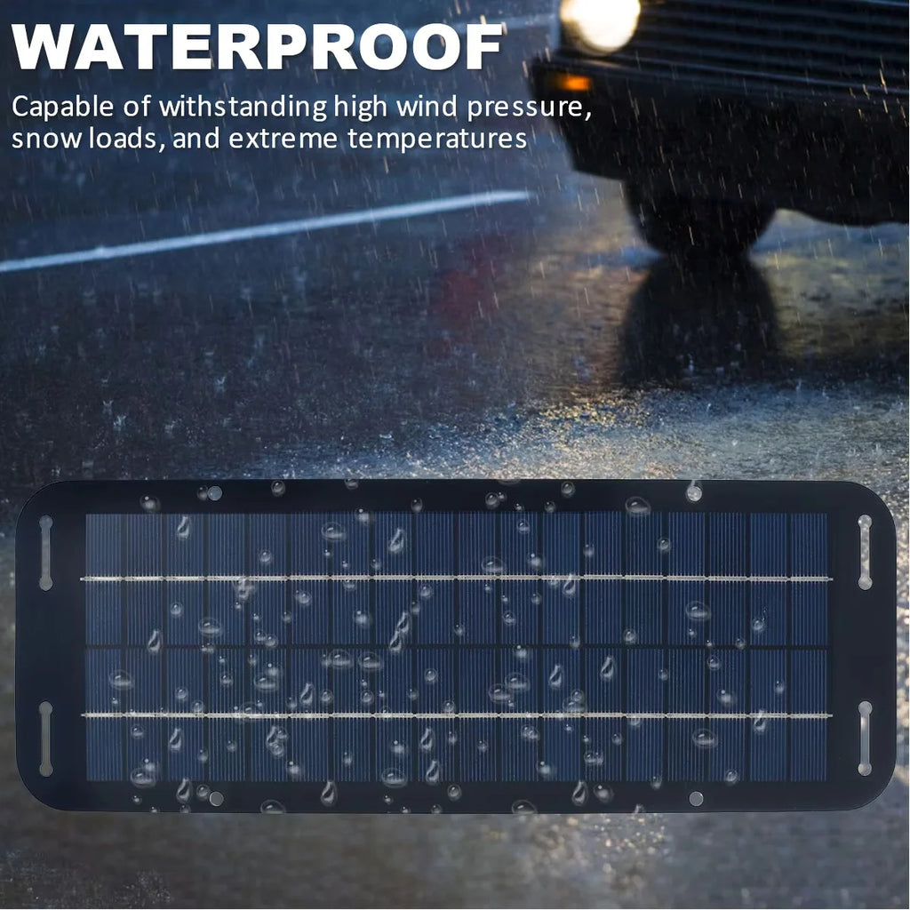 30W Solar Charger System IP65 Car Battery Solar Panel Charging Kit 18V Solar Battery Charger Board For Car RV Boat Motorcycle