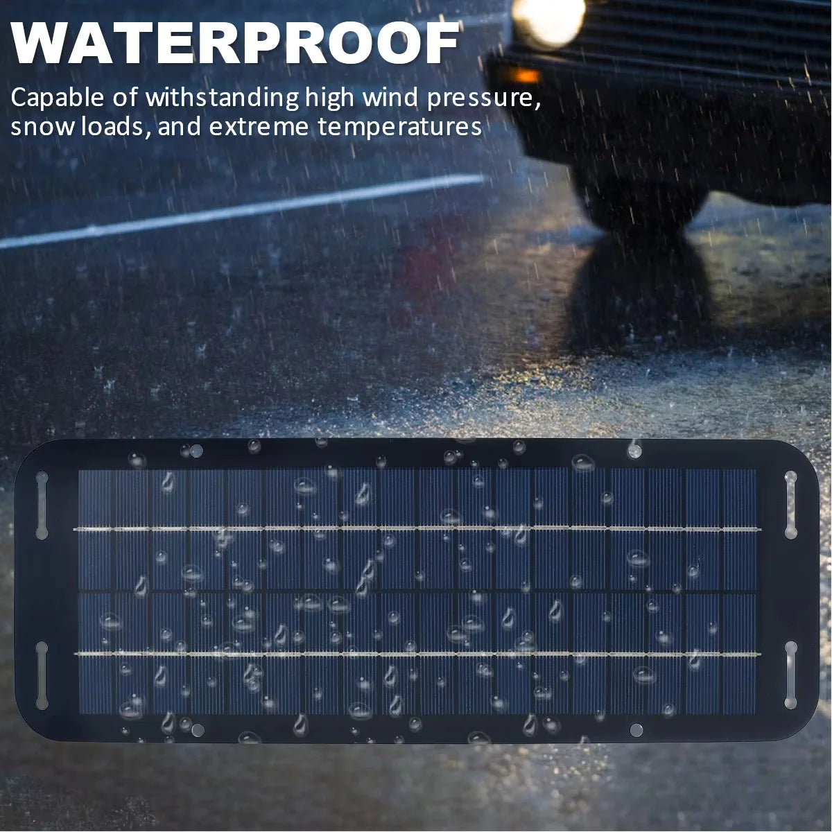 30W Solar Charger System IP65 Car Battery Solar Panel Charging Kit 18V Solar Battery Charger Board For Car RV Boat Motorcycle
