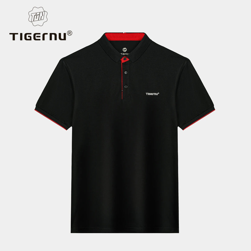 Tigernu Brand Men‘ s Shirt  Woman Clothing Casual Polo Shirts For Women High Quality Men's Clothing T-shirt For Men For Women