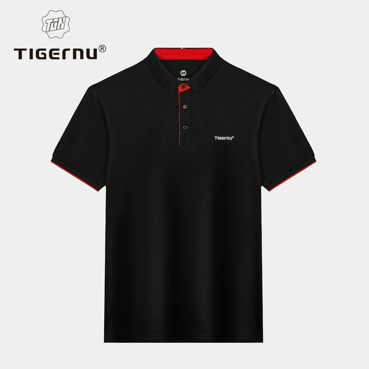 Tigernu Brand Men‘ s Shirt  Woman Clothing Casual Polo Shirts For Women High Quality Men's Clothing T-shirt For Men For Women
