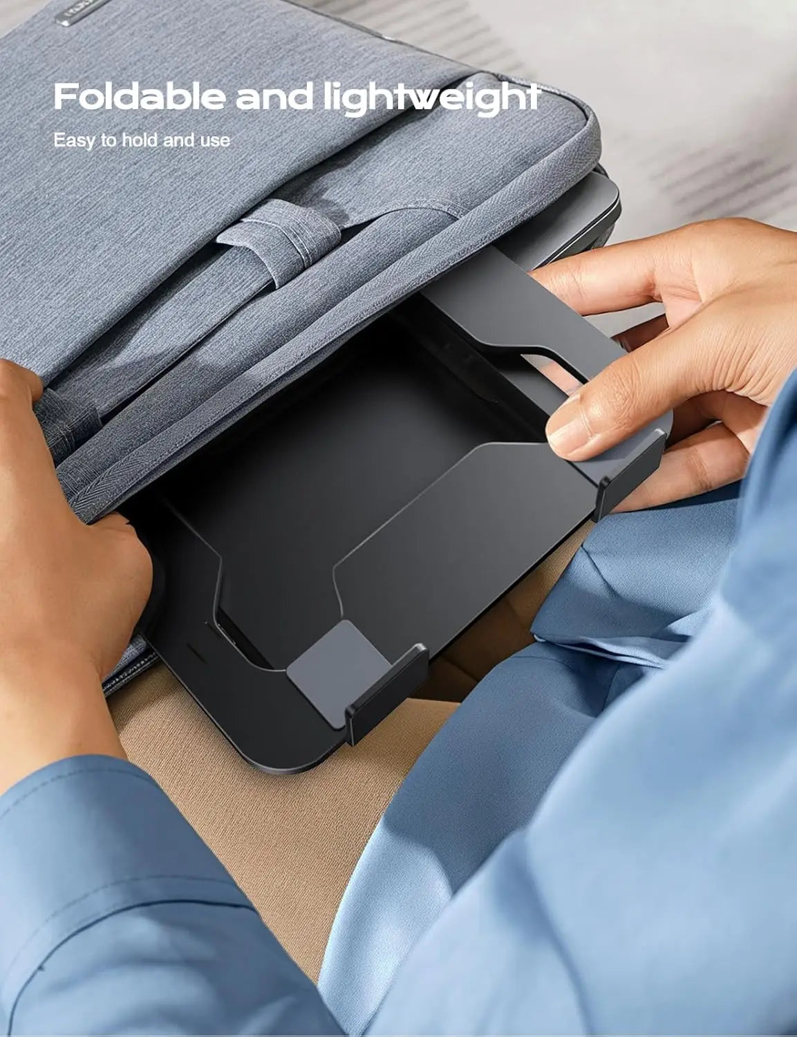 Phone Tablet Stand Adjustable Aluminum Alloy Laptop Tablet Up to 17" Laptop Portable Folding Stand Cooling Stand Support