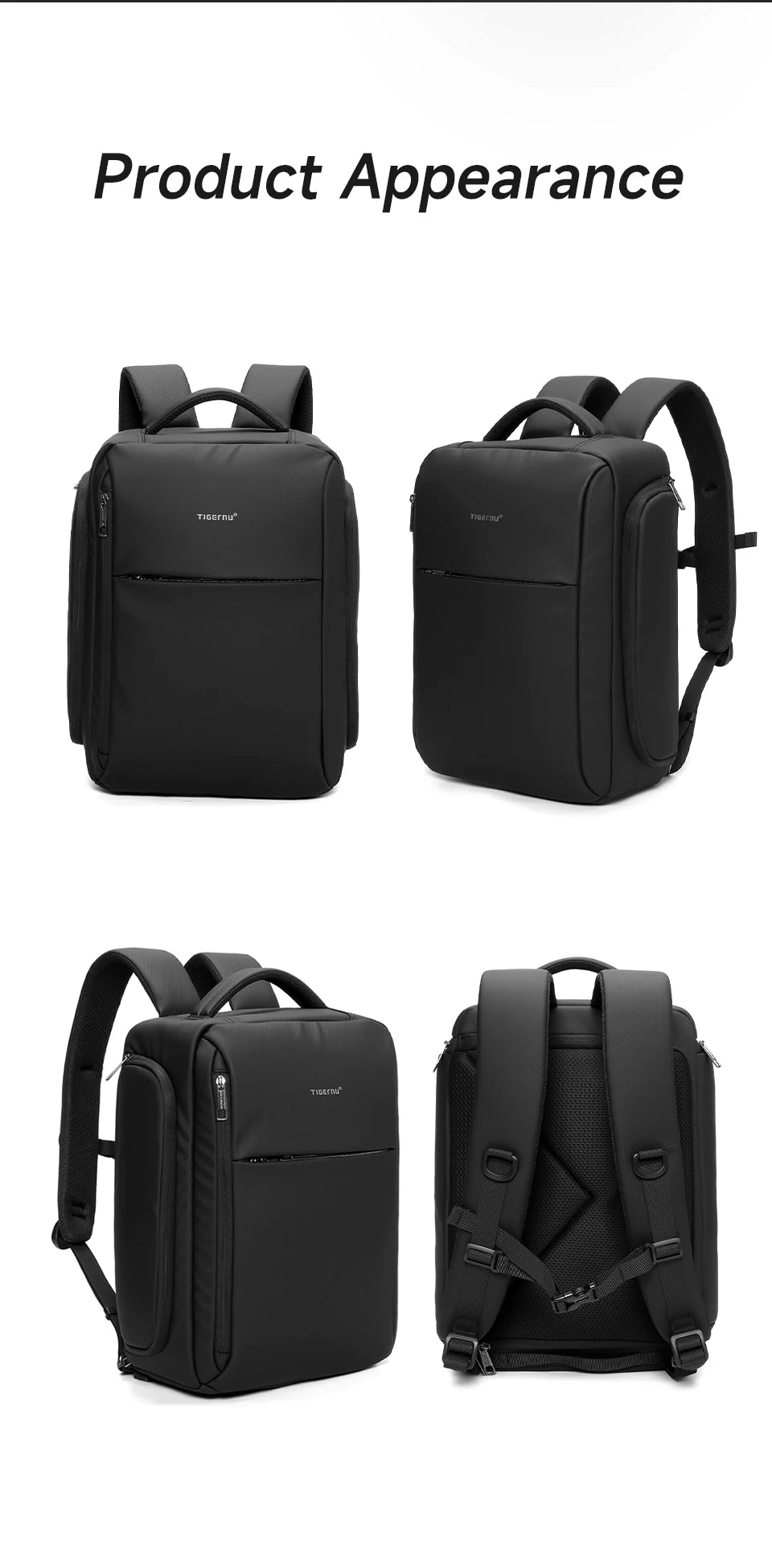 Tigernu Camera Backpack For Men Video Digital Bags For Photographers DSLR Camera Case Waterproof Camera Backpack 14 Inch Laptop