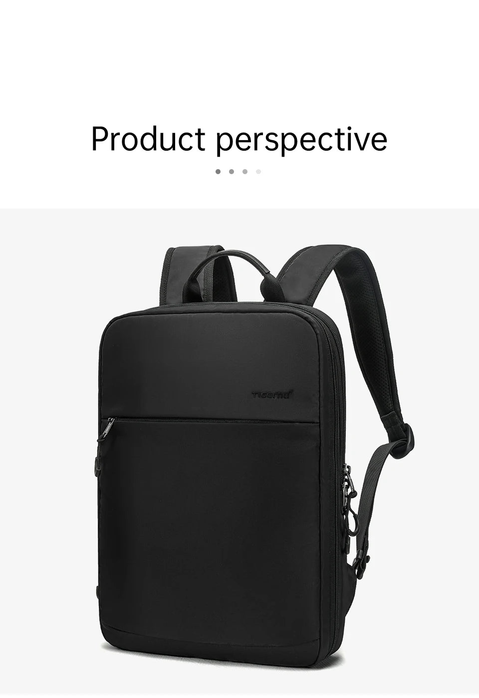 Tigernu Expandable Backpacks For Men 15.6inch Laptop Backpack Bags College Thin Travel Bags Male Lightweight Schoolbag Knapsack