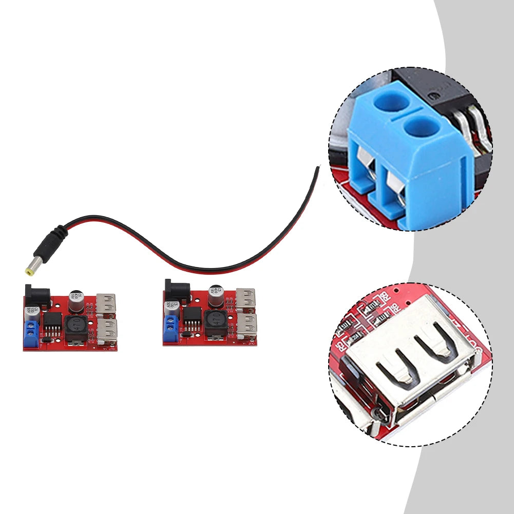 Solar Controller Charger 3A Dual USB Output Module With Automatic Charging Board For 6V-40V DC Solar Panels And USB 5V Devices