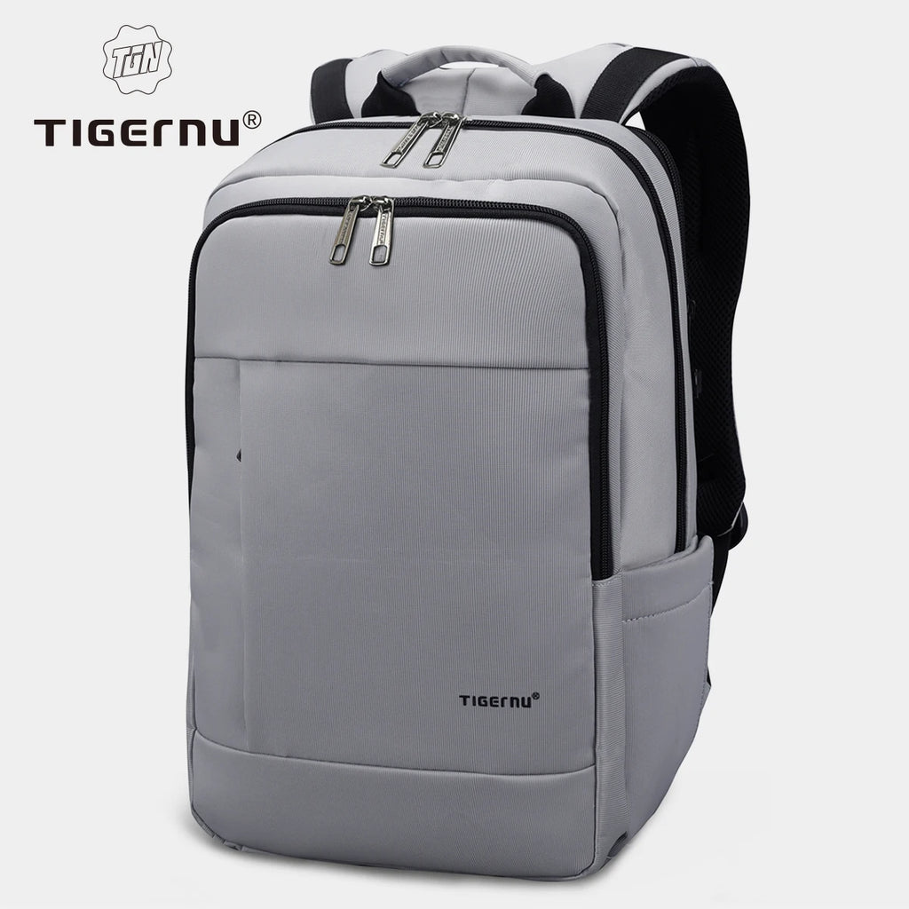 Tigernu 17inch Backpack Male Anti-theft Men Backpack Travel Bags Waterproof Nylon Backpack Bags Men Student Schoolbags Knapsack