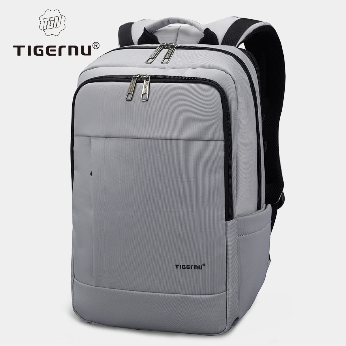 Tigernu 17inch Backpack Male Anti-theft Men Backpack Travel Bags Waterproof Nylon Backpack Bags Men Student Schoolbags Knapsack