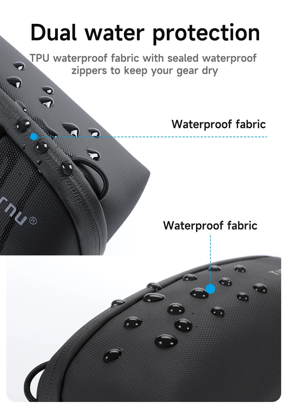 Tigernu Small Storage Bag For Travel Clutch Bag Men Handheld Bags Waterproof TPU Bags Male Portable Bag For PTZ Camera POCKET 3