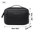 HK Toiletry Bag for Men Portable Pouch Travel Organizer Bag Dopp-kit Waterproof Shaving Pack Makeup Cosmetic Bag Storag Bath Bag