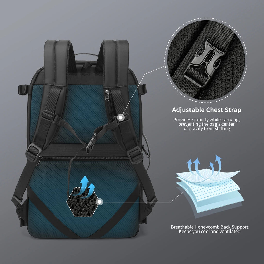 Tigernu Women Backpack Travel Backpack Bags 17inch Laptop Backpacks Cabin Bags Female Expandable Backpack For Women Schoolbags
