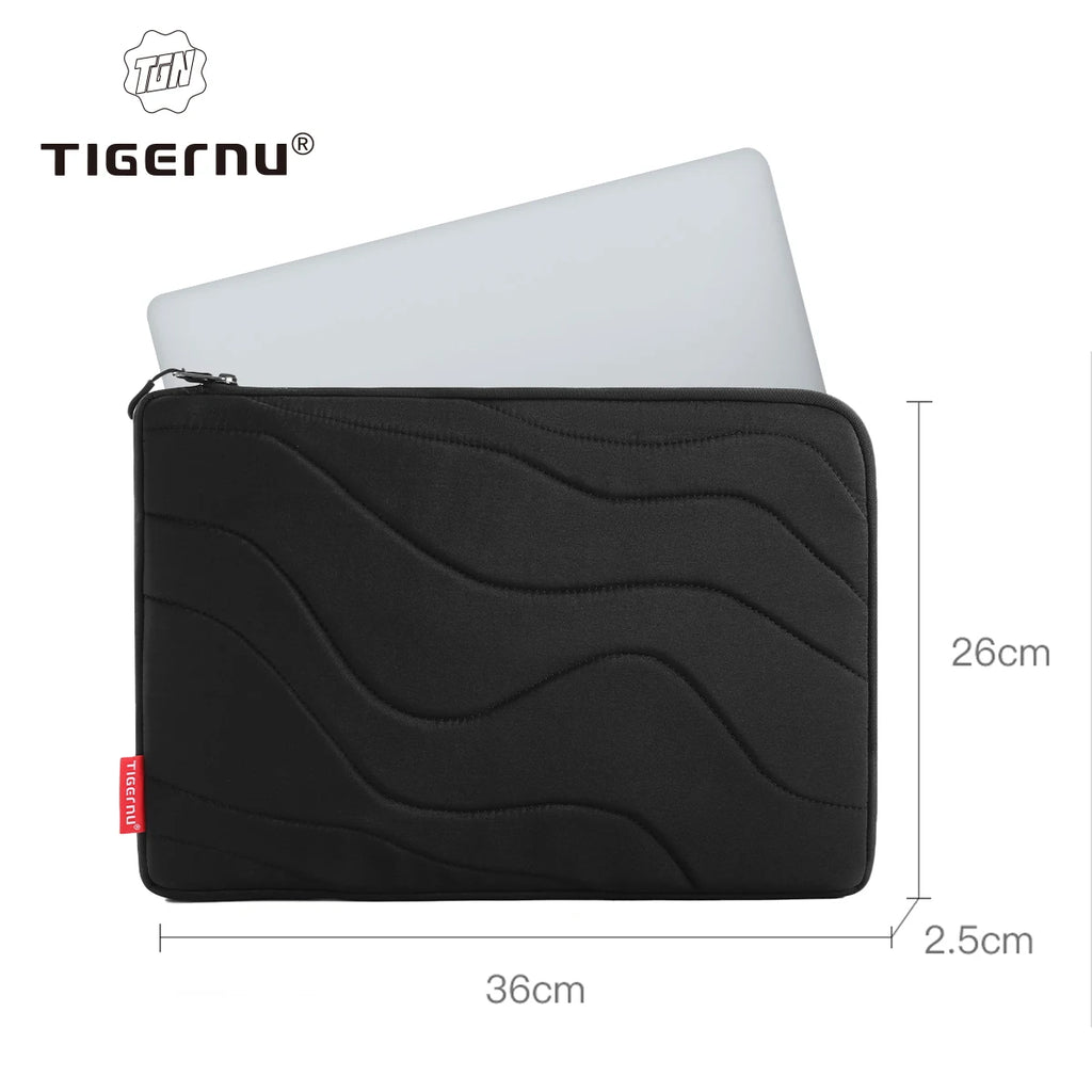 Tigernu Laptop Inner Bags 11/13/14 Inch Computer Bag Protective Cover Front Pocket Can Hold Power Light Laptop Cases Women Bags