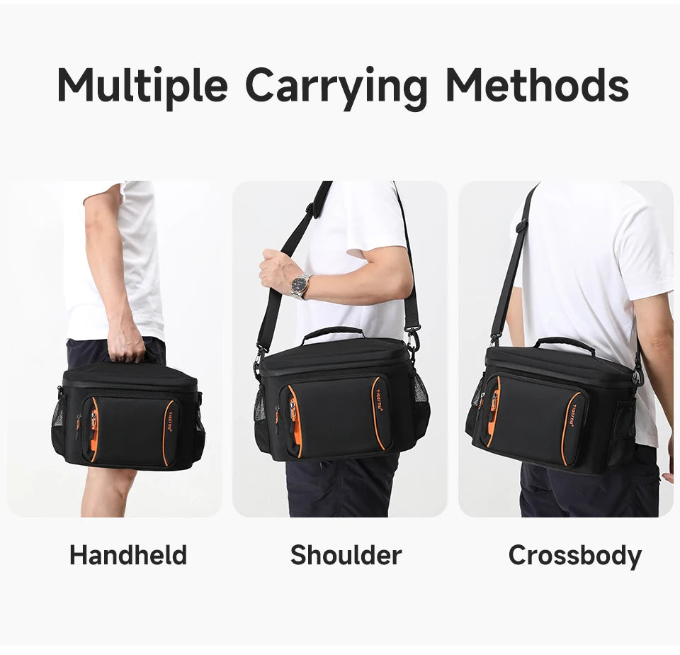 Tigernu Lunch Bags For Insulated Leakproof Cooler Bag Waterproof Women's Bag Ice Pack Cold Storage Bag Picnic Lunch Boxes School