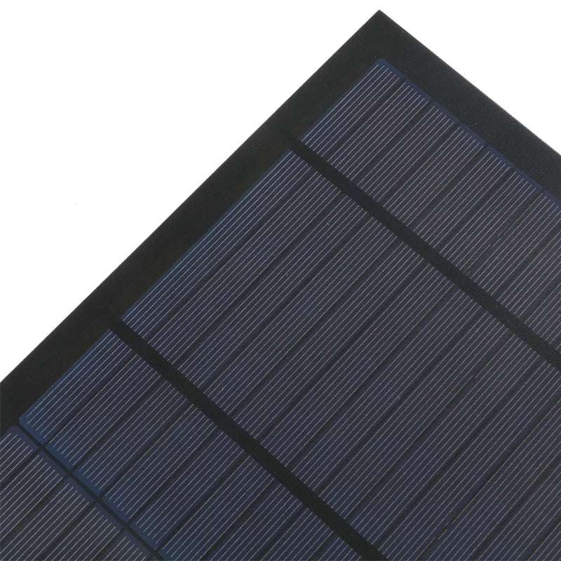 6V 9V 18V Solar Panel Outdoor DIY Battery Charger Portable 2W 6W 10W Solar Cell USB Power Bank for Mobile Phone Hiking Camping