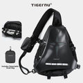 Tigernu Fashion Chest Bags For Men Outdoor Sports Shoulder Bags Male Reflective Strip Crossbody Sling Bags Hiking Biking Travel