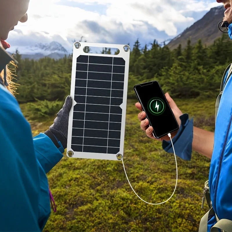 5W 10W 30W MINI 60W Solar panel USB 5V portable solar charger, suitable for mobile phones, outdoor use, powered by solar energy