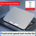 Q100 17inch Gaming Laptop Cooler Fan Led Screen Two USB Port 2600RPM Laptop Cooling Pad Notebook Stand For Laptop fan cooler