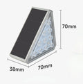 Solar powered step lights, floor lights, courtyard garden paths, porch terraces, decoration