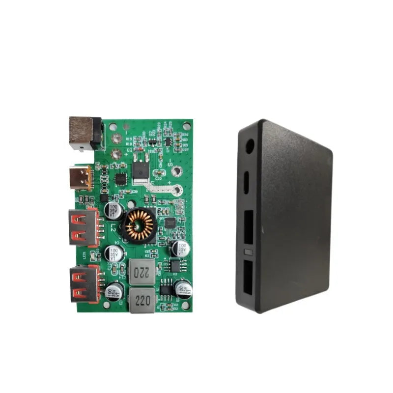DIY Charger Module Dual USB Type-C  Solar Controller QC2.0 3.0 Quick Charge Solar Panel Stabilizer