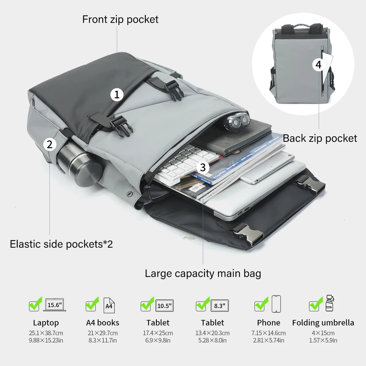 Tigernu Fashion Backpack Men Korean Style Laptop Backpack Waterproof Backpack Bags Male Business Backpacks Travel Bags Knapsack