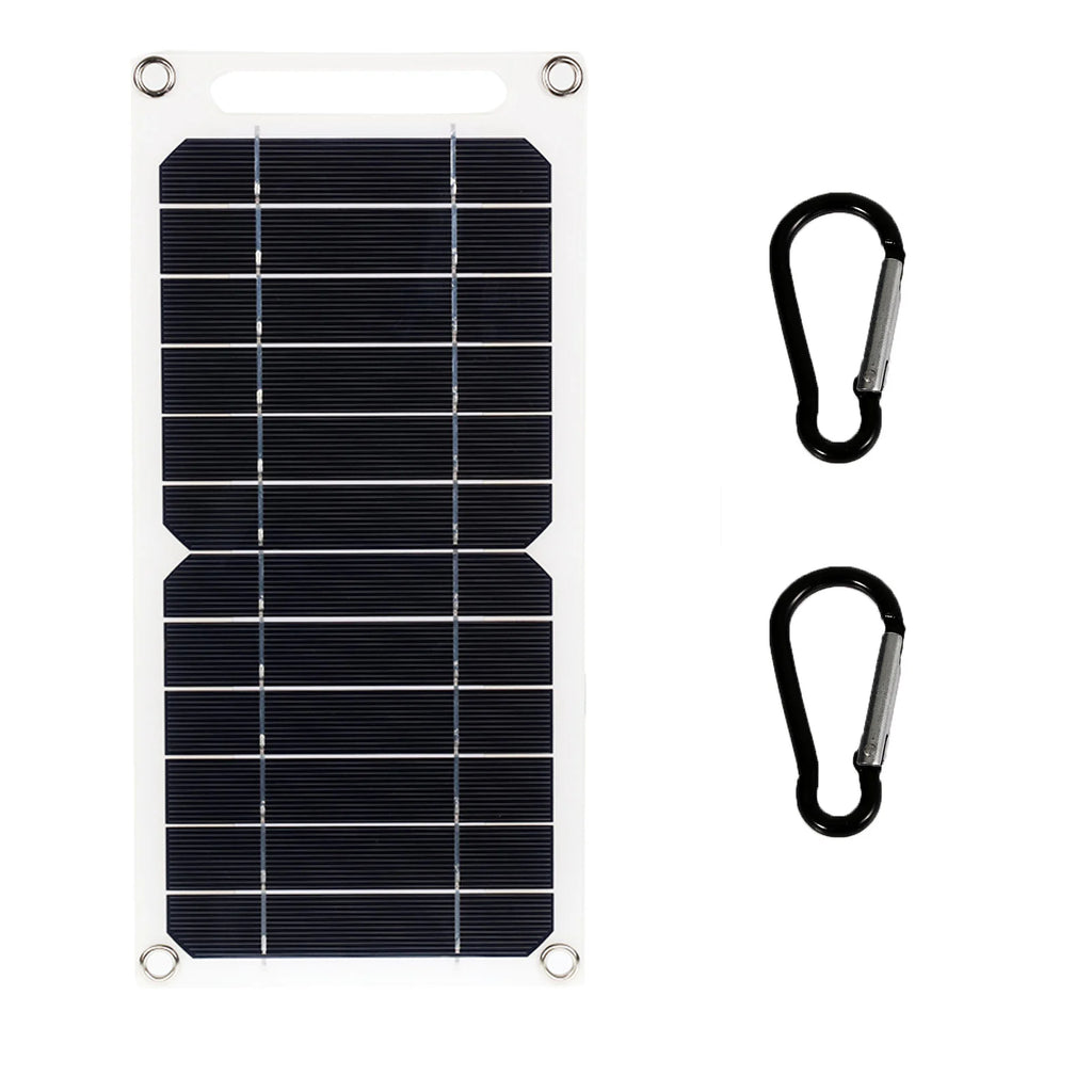 5V 35W Sunpower Portable Solar Panel With USB Safe Stabilize Charger For Phone Power Bank Outdoor Camping Home RV Gift Use