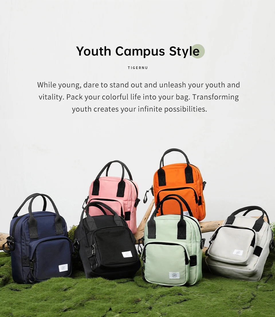 Tigernu Women Shoulder Bags Mini Handbag For Girls Crossbody Bag Female Messenger Bags Multi-color Pack Lightweight Bags Women