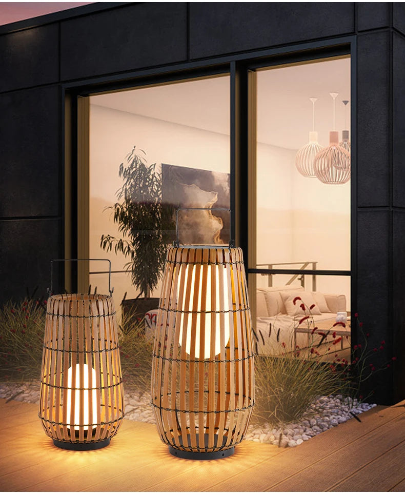 Solar Outdoor Light Modern Garden Light Garden Layout Floor Light Villa Lawn Light Waterproof Outdoor Terrace Atmosphere Light