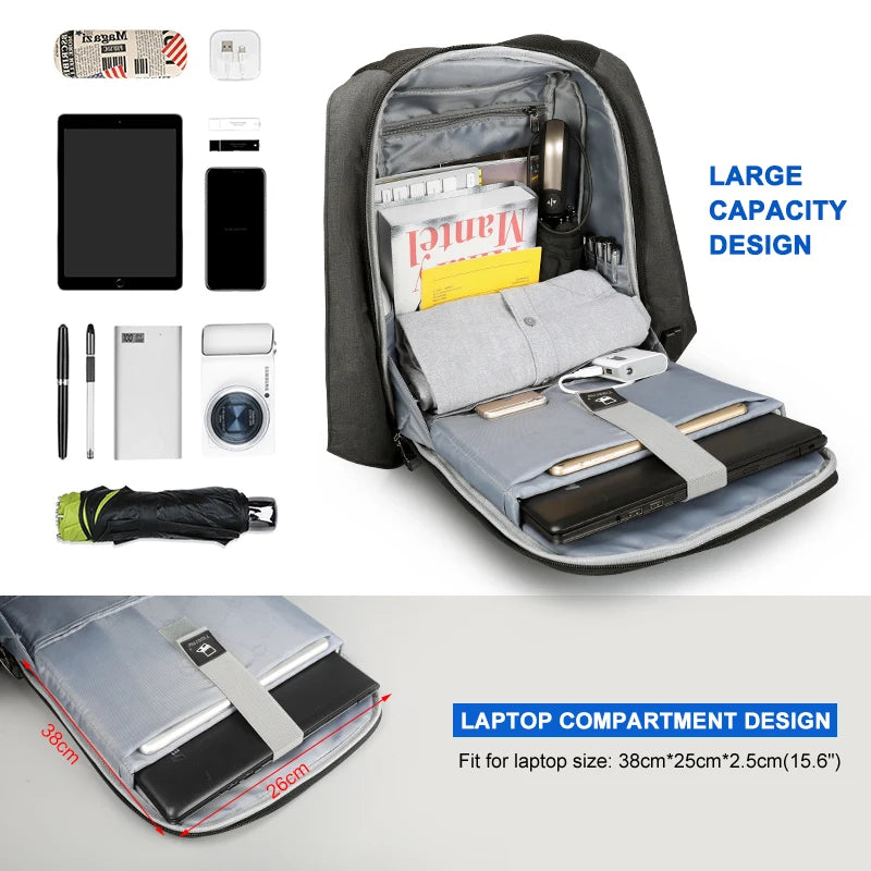Tigernu Backpacks For Men For Women 14-15.6 Laptop Backpack Bag Anti Theft Backpack Travel Backpack For School Mochilas Knapsack