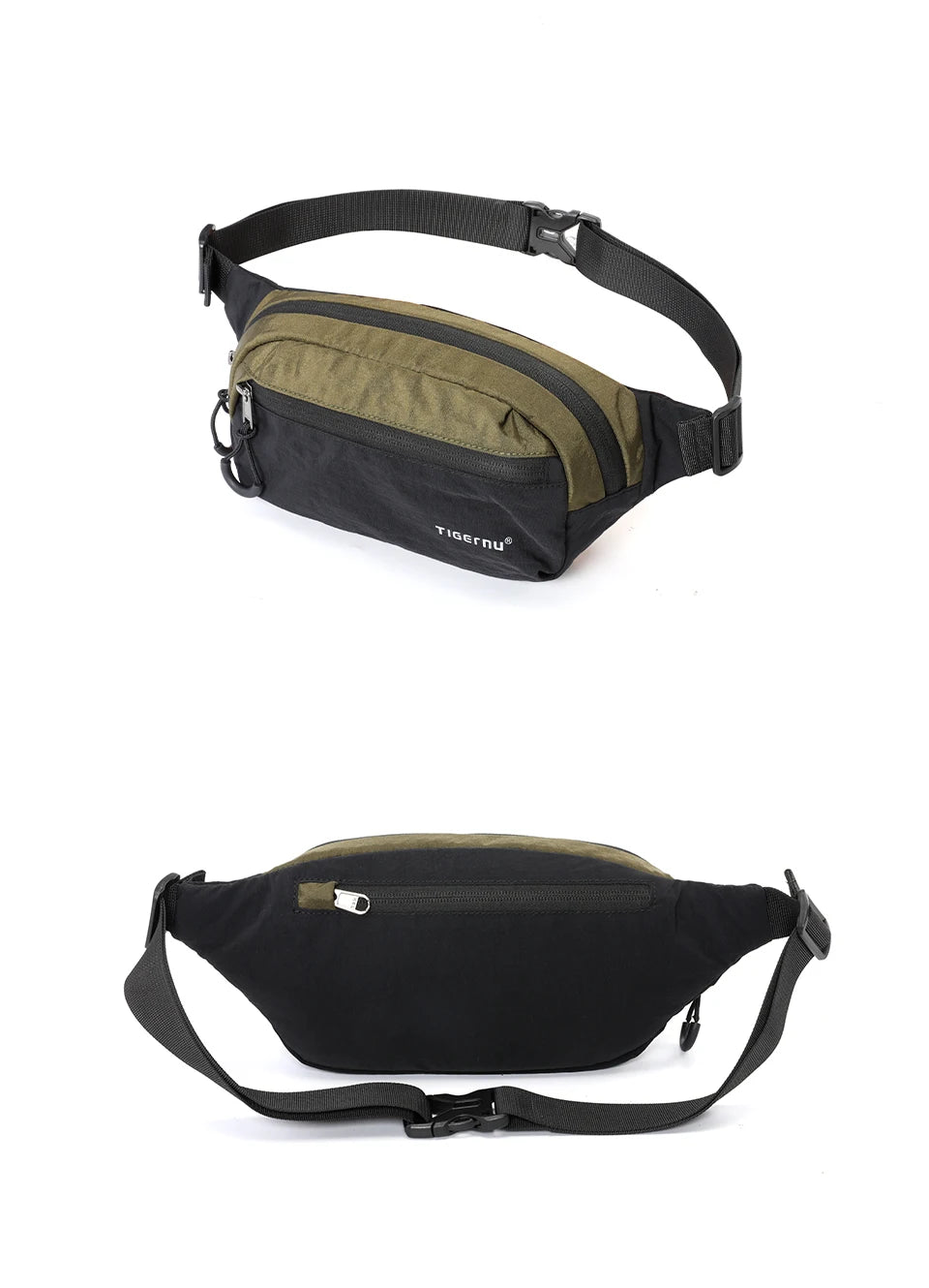 Tigernu Waist Pack Fanny Packs For Men Chest Bags Man Belt Pouch Casual Hip Sack Light Weight Shoulder Bag For Men Crossbody Bag