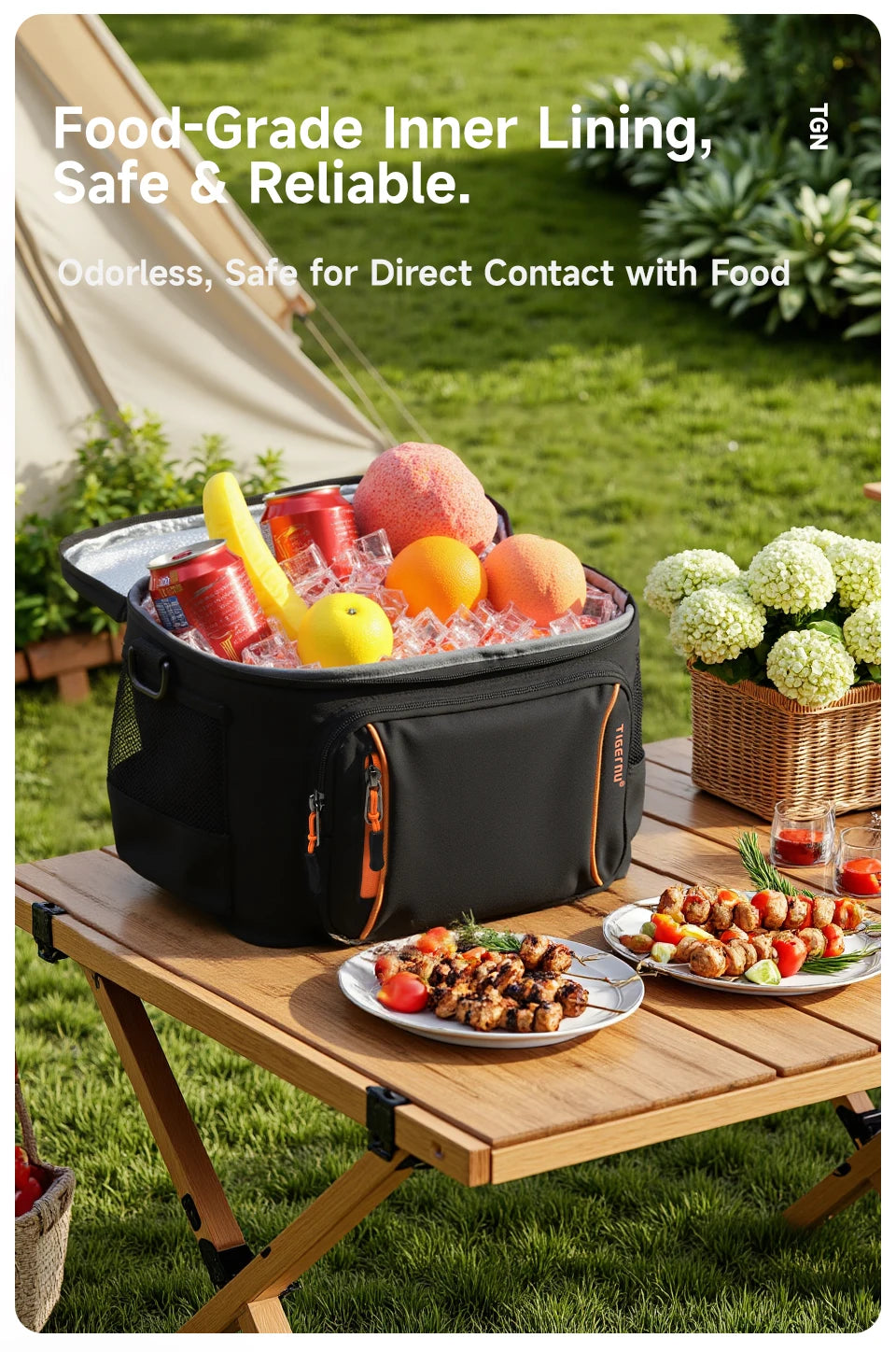 Tigernu Lunch Bags For Insulated Leakproof Cooler Bag Waterproof Women's Bag Ice Pack Cold Storage Bag Picnic Lunch Boxes School