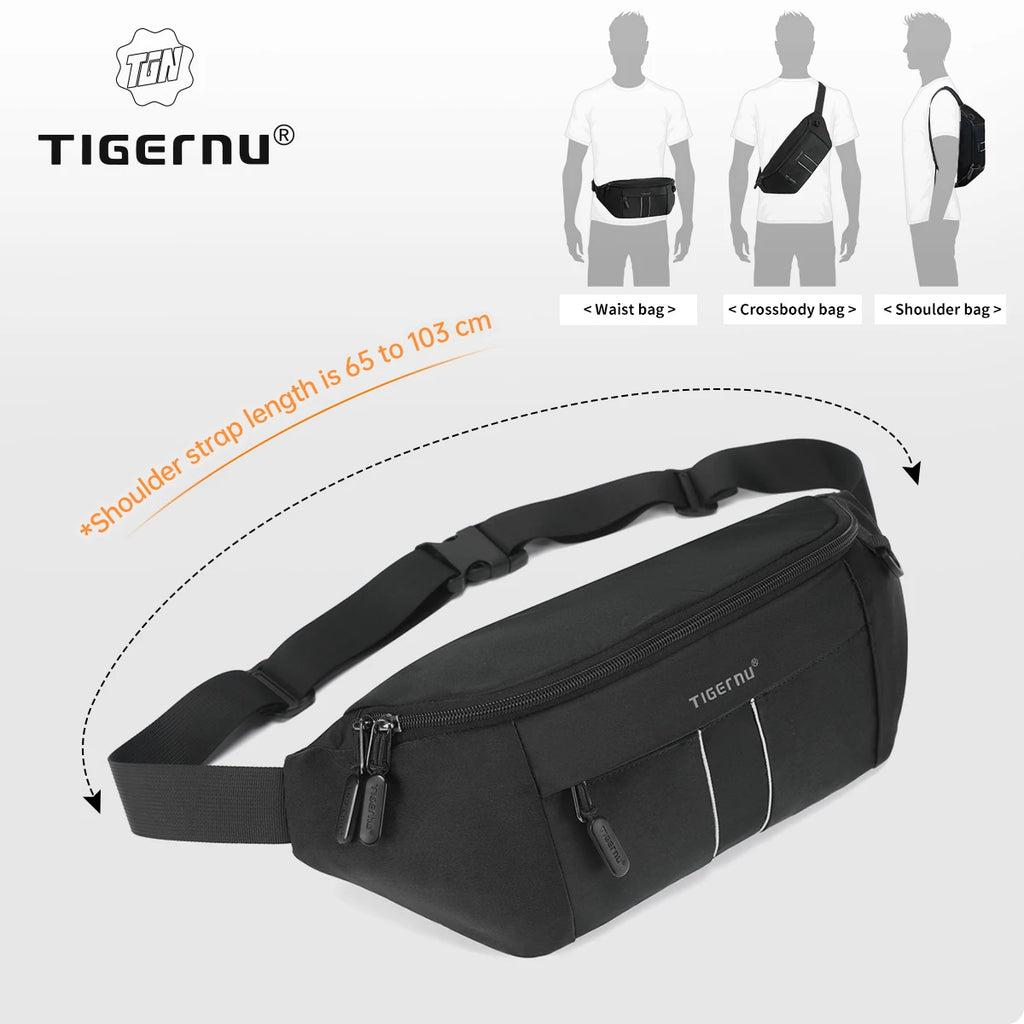 Tigernu Chest Bag For Men Fashion Shoulder Bag Multi-colors Bags Male Sling Bag Crossbody For Women Messenger Bags Boy Mini Bags