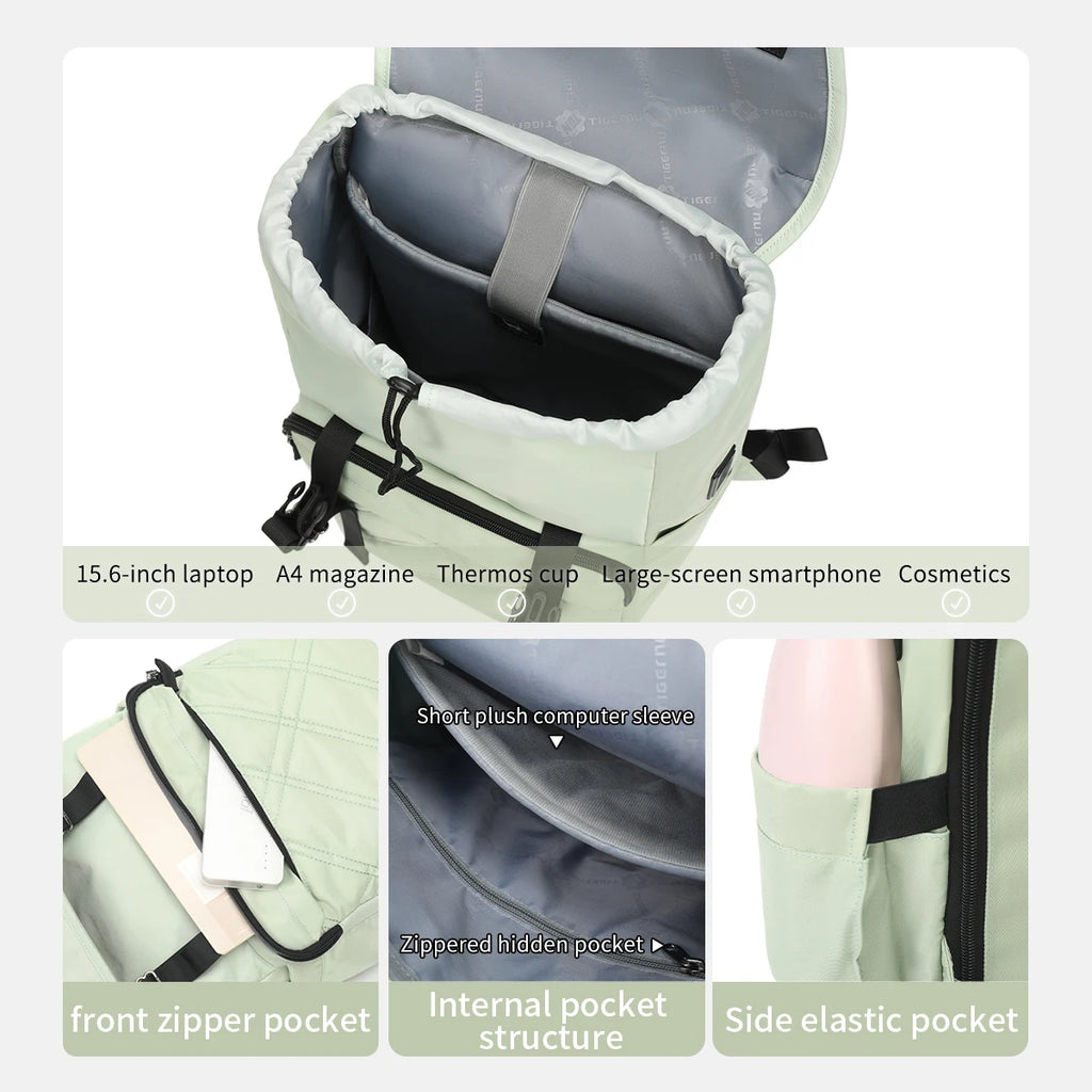 Tigernu Backpack For Women Backpack Bags For School 15.6inch Laptop Backpack Female Bag Travel Backpack For Girls Bags Knapsack