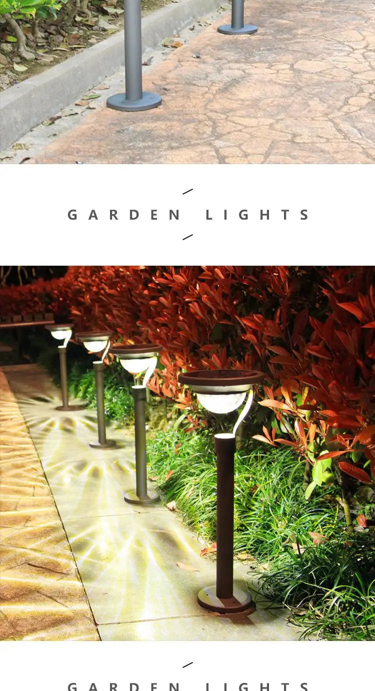 Solar Pathway Lights Outdoor Waterproof Super Bright Path Lights for Garden Backyard Walkway Driveway Decor Solar Landscape Lamp