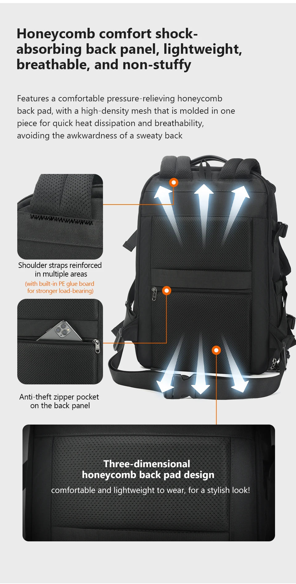 Tigernu Backpacks Men Camera Backpack 14 15.6inch Laptop Backpacks Drone Package Waterproof Cover Travel Backpack Bags Knapsack