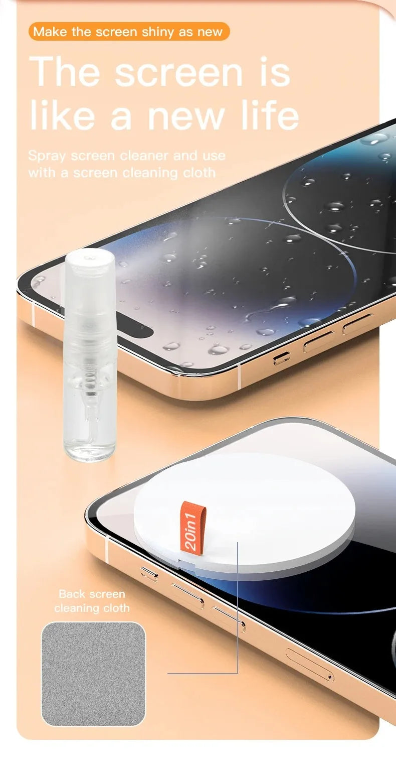 Cleaning brush for iPhone Airpods Phone slot charging port Earphone cleaning stick Laptop keyboard Digital camera lens wipe kit