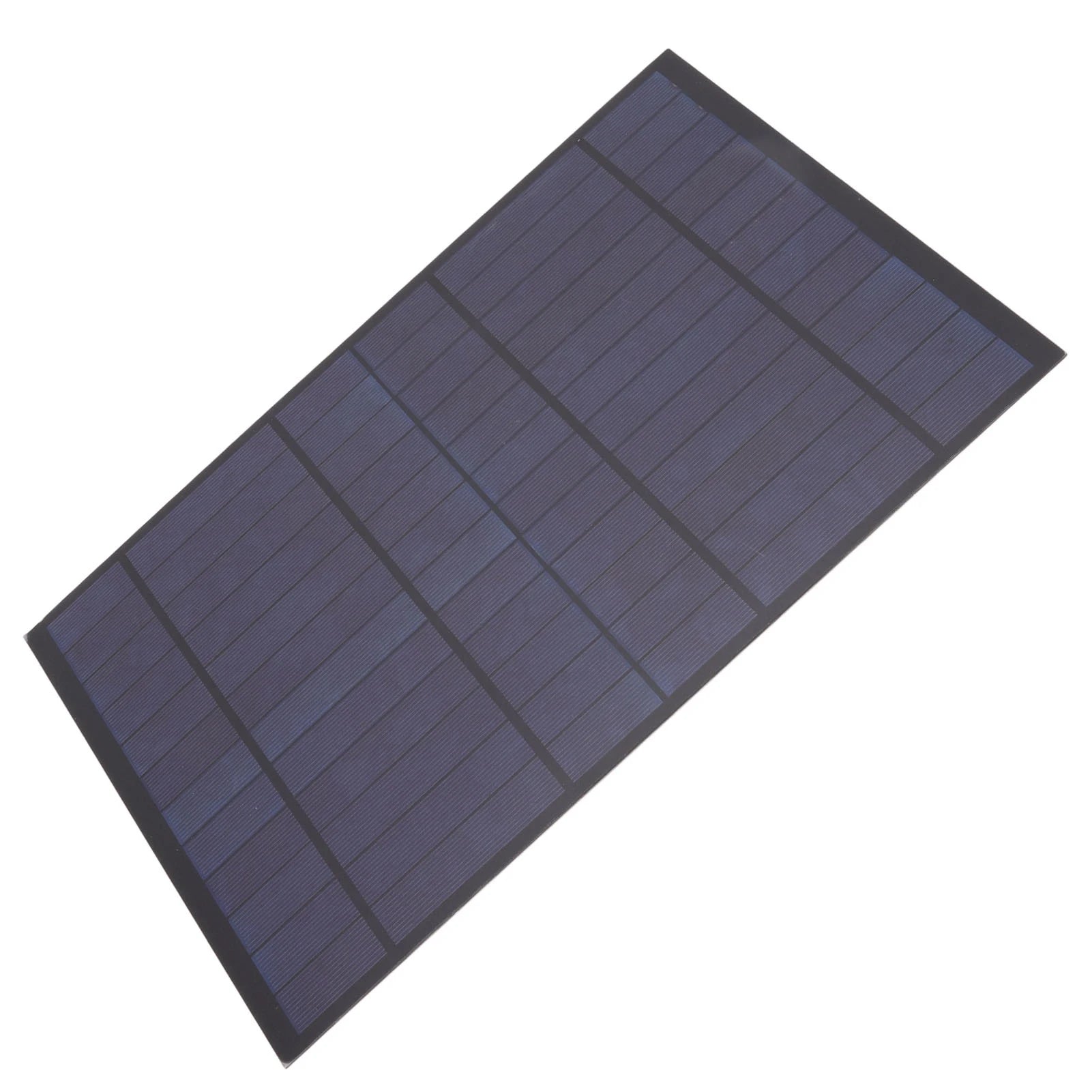 6V 10W Outdoor Solar Panel Charger Polycrystalline Silicon 1660mA Solar Charger Plate for Camping Hiking Mountaineering