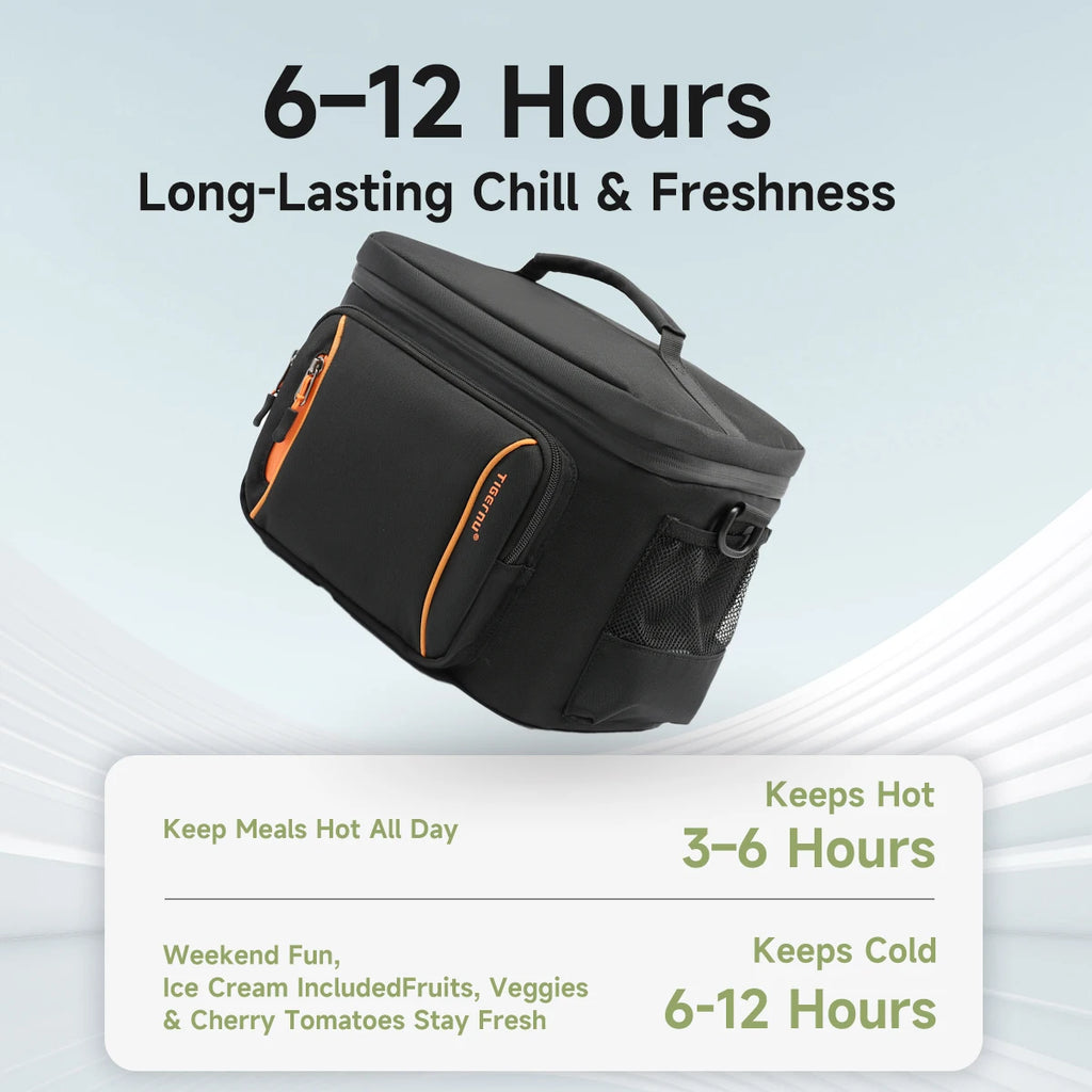 Tigernu Lunch Bags For Insulated Leakproof Cooler Bag Waterproof Women's Bag Ice Pack Cold Storage Bag Picnic Lunch Boxes School