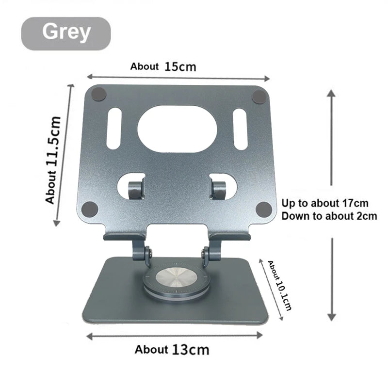 tablet Stand, Swivel Tablet Stand With 360 Rotating Base, Adjustable Tablet Holder For Drawing, Compatible With IPad Pro/Air