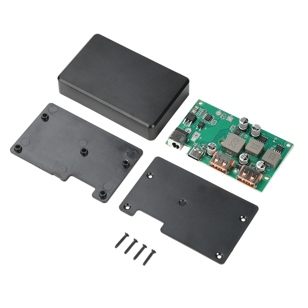 Solar Controller Regulator Voltage Stabilizer Inverter QC 2.0 3.0 Quick Charge Type-C PD DC Output DIY Solar Charger