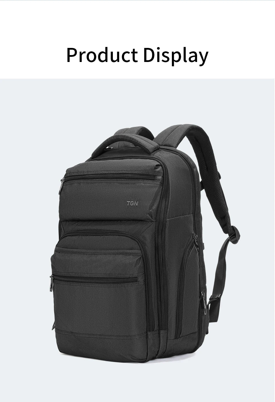 Tigernu Anti Theft Men Backpacks USB Charger Mochila 15.6inch Laptop Backpack Travel Backpacks Casual College Schoolbag Knapsack