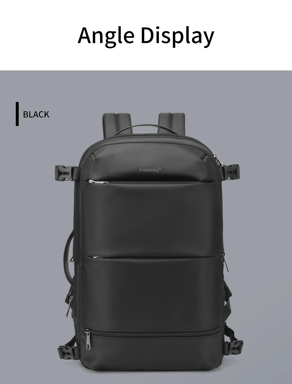 Tigernu Women Backpack Travel Backpack Bags 17inch Laptop Backpacks Cabin Bags Female Expandable Backpack For Women Schoolbags