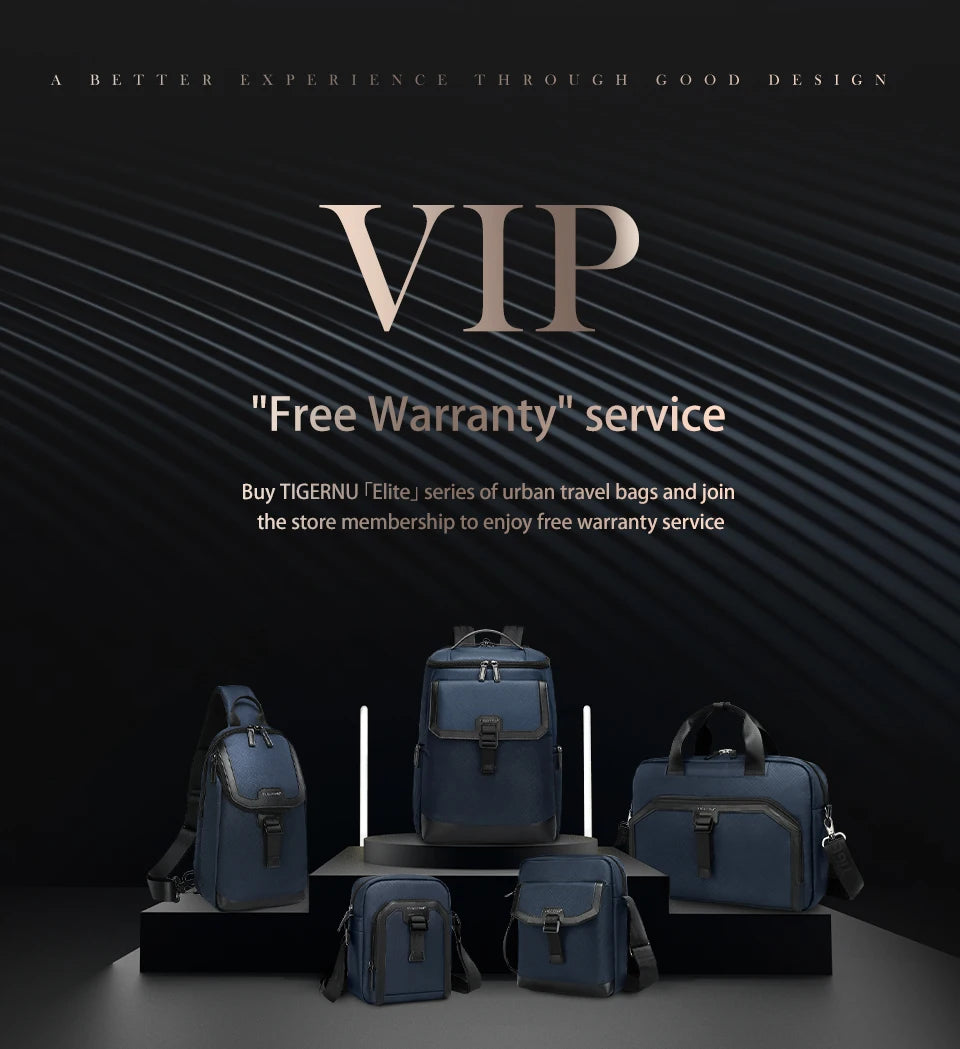 Tigernu Men's Shoulder Bags Anti-wrinkle Waterproof Fit For 10.2" iPad Bags Men Travel Bag Messenger Bag Mini Bags Elite Series