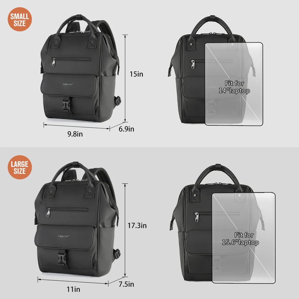 Tigernu Women Backpacks 14 15inch Laptop Backpacks For Women Lightweight Female Travel Bag Casual Girls School Backpack Knapsack