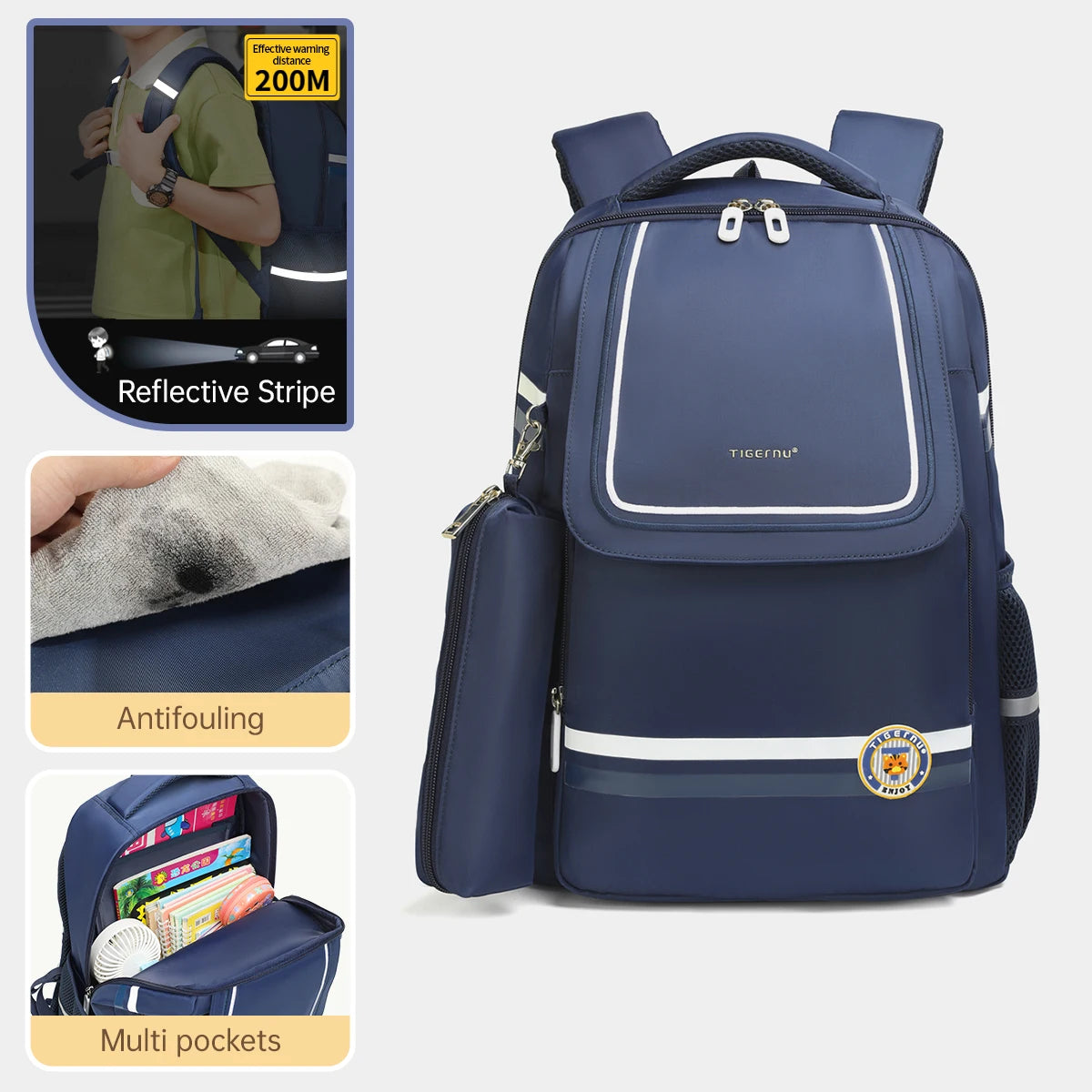 Tigernu School Backpack Bags For Girls Children School Backpack Boy Cartoon Backpacks For Students Schoolbag Kids Bags For Women