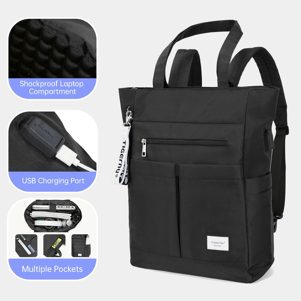 Tigernu Women Backpacks Tote Bag For Girls Light Backpack Bags Laptop Bags For Women Fashion Female Travel Backpacks Knapsack