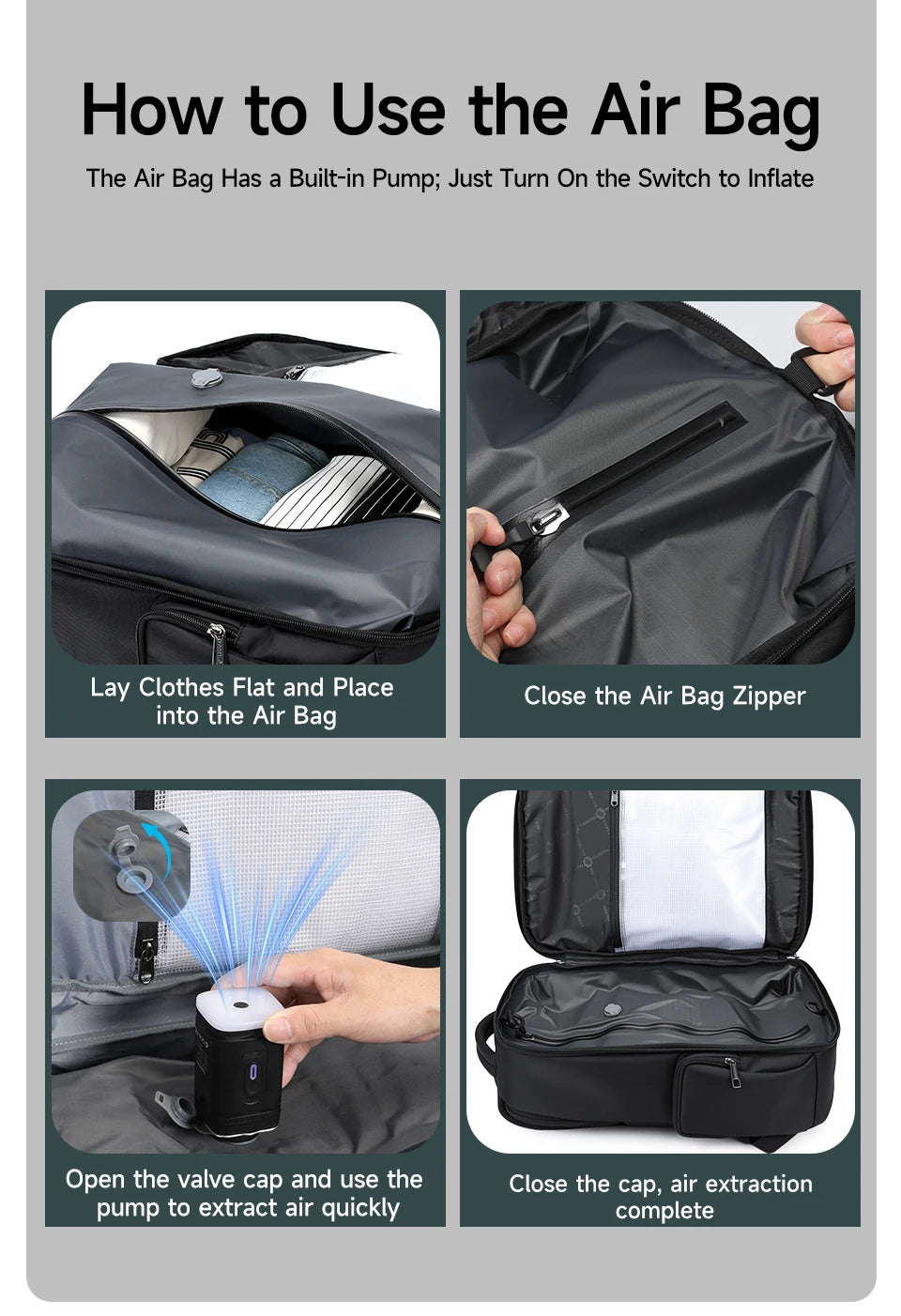Tigernu School Backpack Men Large Travel Backpack For Vacuum Compression Backpack 15.6 17inch Bags USB Port Student Backpack Bag