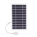 Portable USB Solar Panel Charger Safe Stable Charger Compatible with Phones  Fans  Flashlights for Outdoor Travel Camping