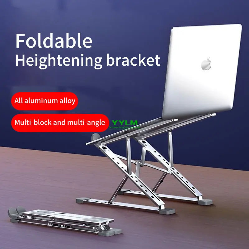 Adjustable Laptop Stand Tablet Bracket Aluminum Alloy Support For MacBook Air Pro Dell XPS HP ASUS Bracket Laptop Tablet Stand