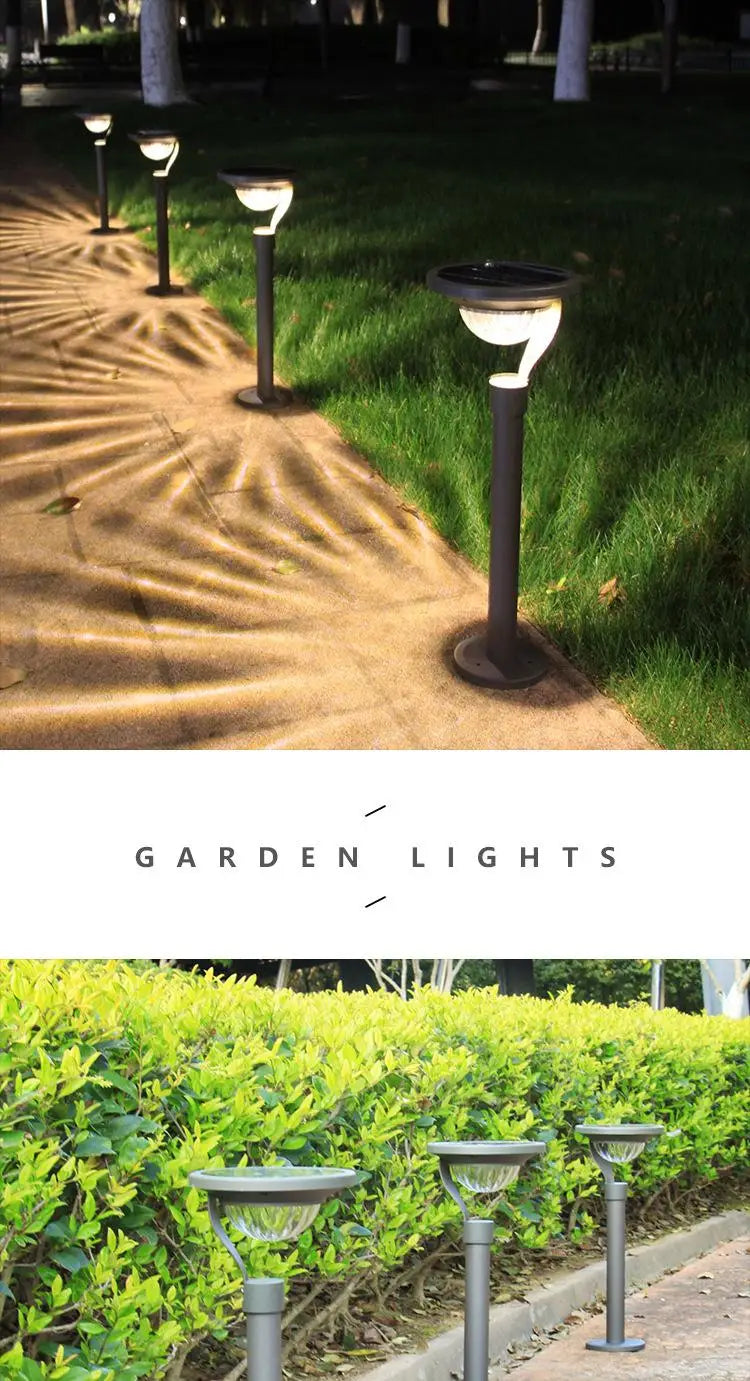 Solar Pathway Lights Outdoor Waterproof Super Bright Path Lights for Garden Backyard Walkway Driveway Decor Solar Landscape Lamp