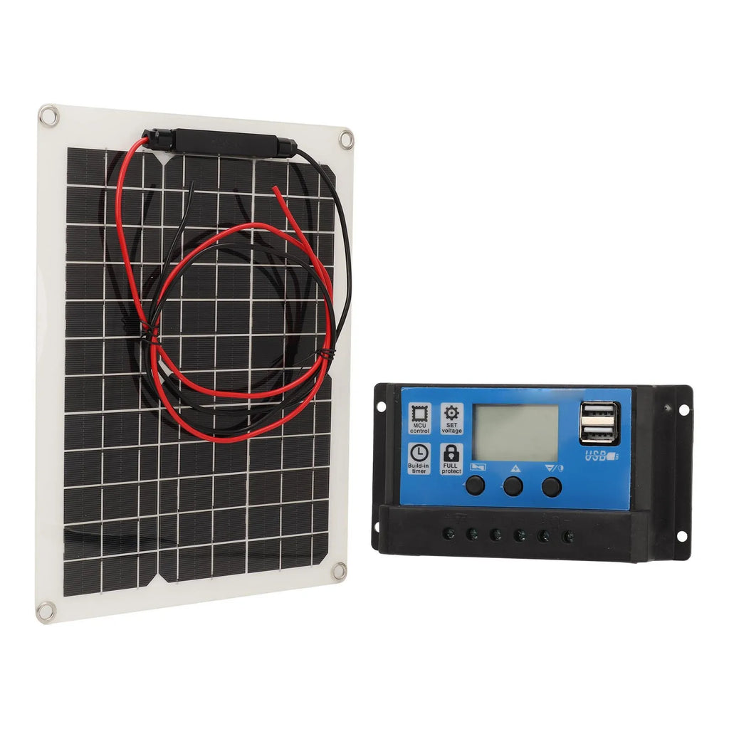 Solar Panel Kit 300W DC 12V 24V 50A IP67 Waterproof High Efficiency Solar Panel And Solar Charger Controller for RV Camper