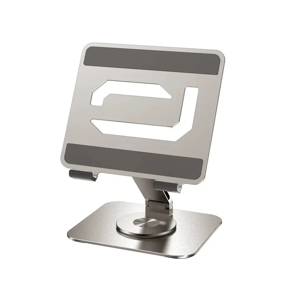 360° Rotation Tablet Stand for iPad, Adjustable Foldable Tablet Holder,Aluminum Phone Stand Compatible with iPad Pro/ Air/ Mini