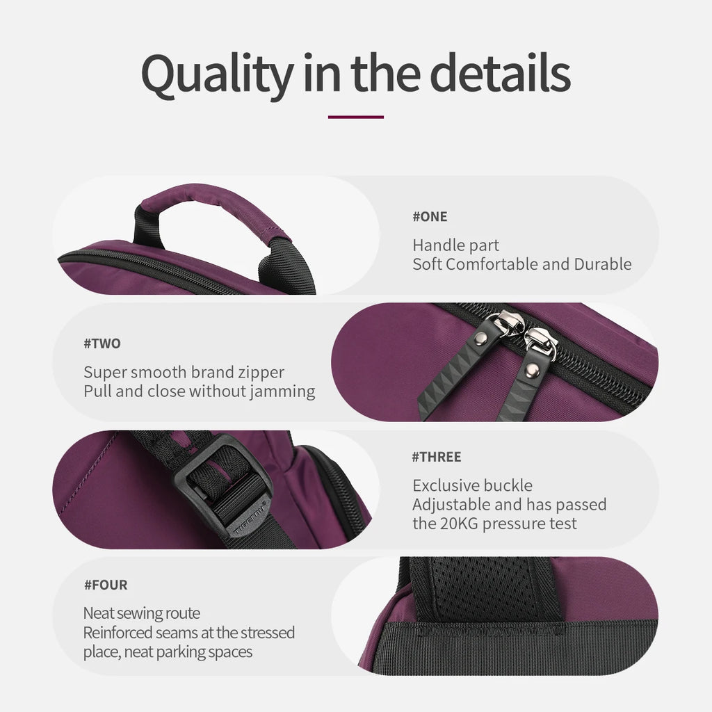 Tigernu Casual Backpack For Women 14 inch Laptop Bags For Women Lightweight Travel Backpack Female School Backpack Bags Knapsack